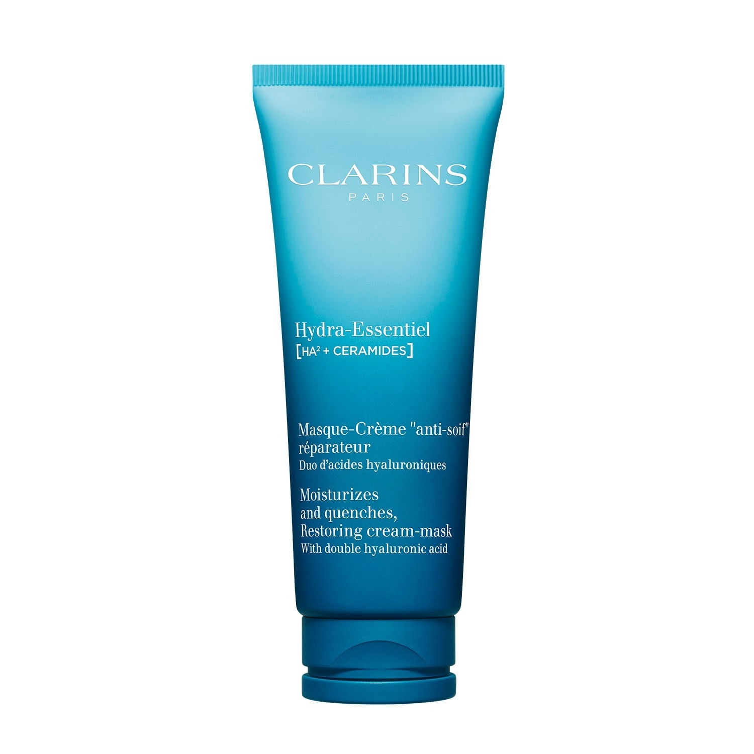 Маска для лица hydra-essentiel cream mask Clarins, объем 75 мл.
Маска для лица hydra-essentiel cream mask Clarins, объем 75 мл.