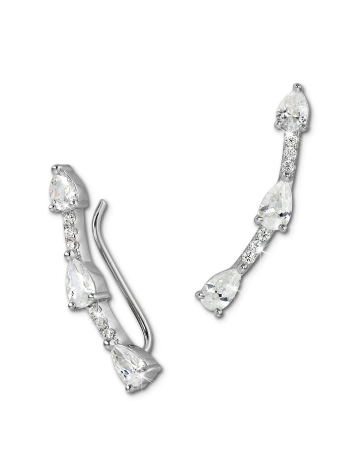 SilberDream Серьги-каффы из серебра 925 пробы, застежка-клипса
SilberDream Серьги-каффы из серебра 925 пробы, застежка-клипса