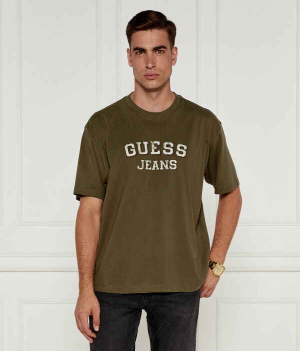 Футболка мужская Guess Jeans свободного кроя, зеленый
Футболка мужская Guess Jeans свободного кроя, зеленый