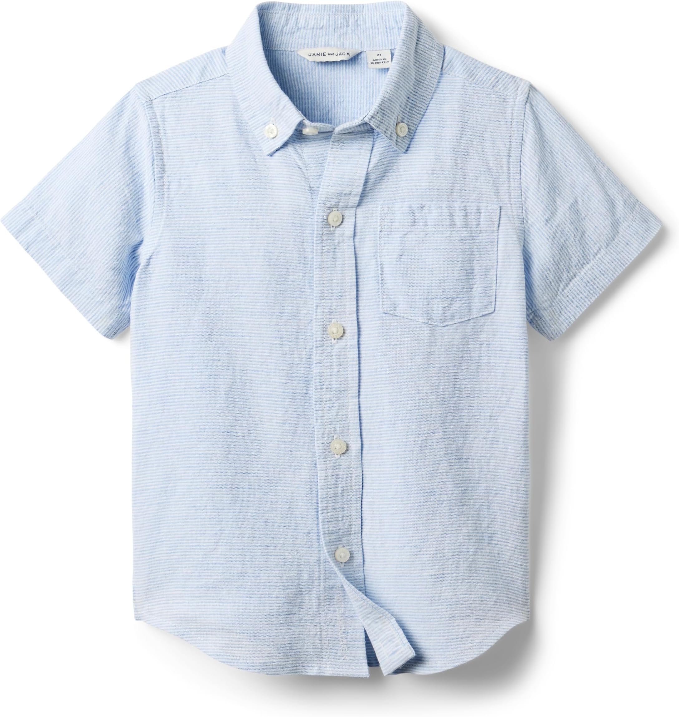 Футболка Janie and Jack Boys Linen Stripe Top (Toddler/Little Kid/Big Kid), синий
Футболка Janie and Jack Boys Linen Stripe Top (Toddler/Little Kid/Big Kid), синий