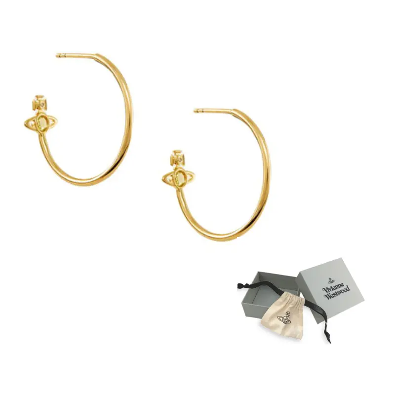 Vivienne Westwood Сережки Recycled Silver, Crystal, женские, Gold
Vivienne Westwood Сережки Recycled Silver, Crystal, женские, Gold