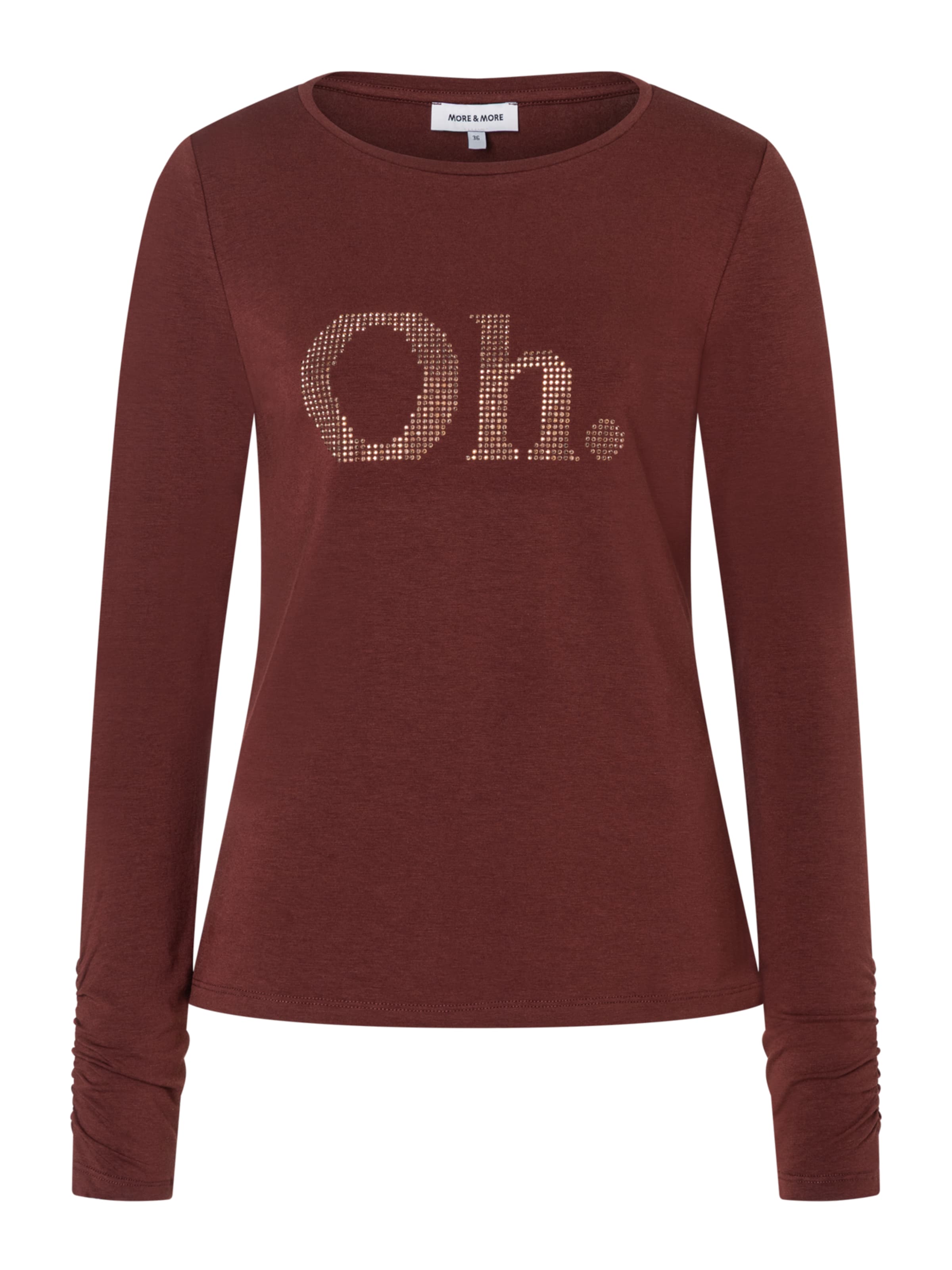 MORE & MORE Лонгслив в коричневом цвете
MORE & MORE Лонгслив в коричневом цвете