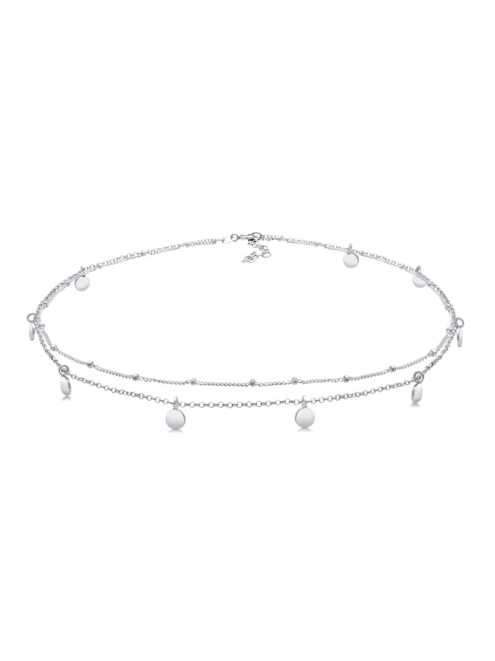 Elli Колье из серебра 925 пробы с геометрическими фигурами, сферами и дисками
Elli Колье из серебра 925 пробы с геометрическими фигурами, сферами и дисками