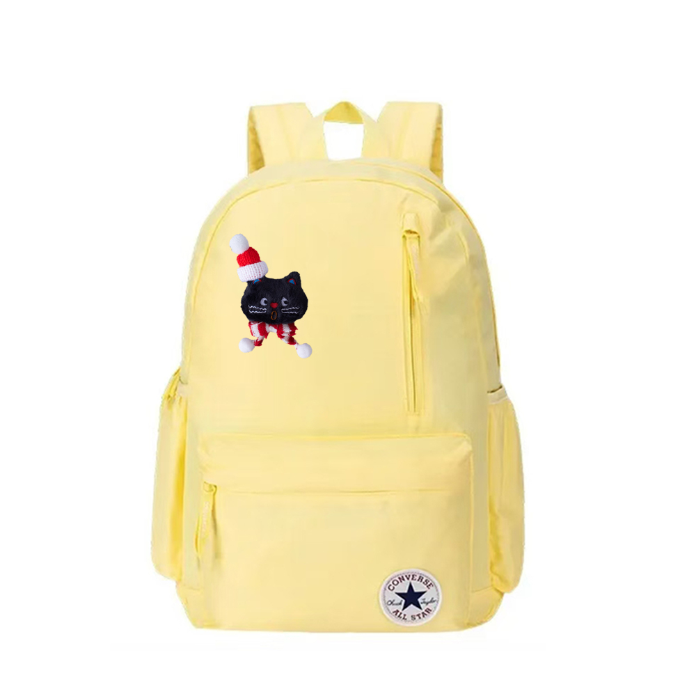 Converse Полиэстеровый рюкзак среднего размера унисекс светло-желтый, Black Cat
Converse Полиэстеровый рюкзак среднего размера унисекс светло-желтый, Black Cat