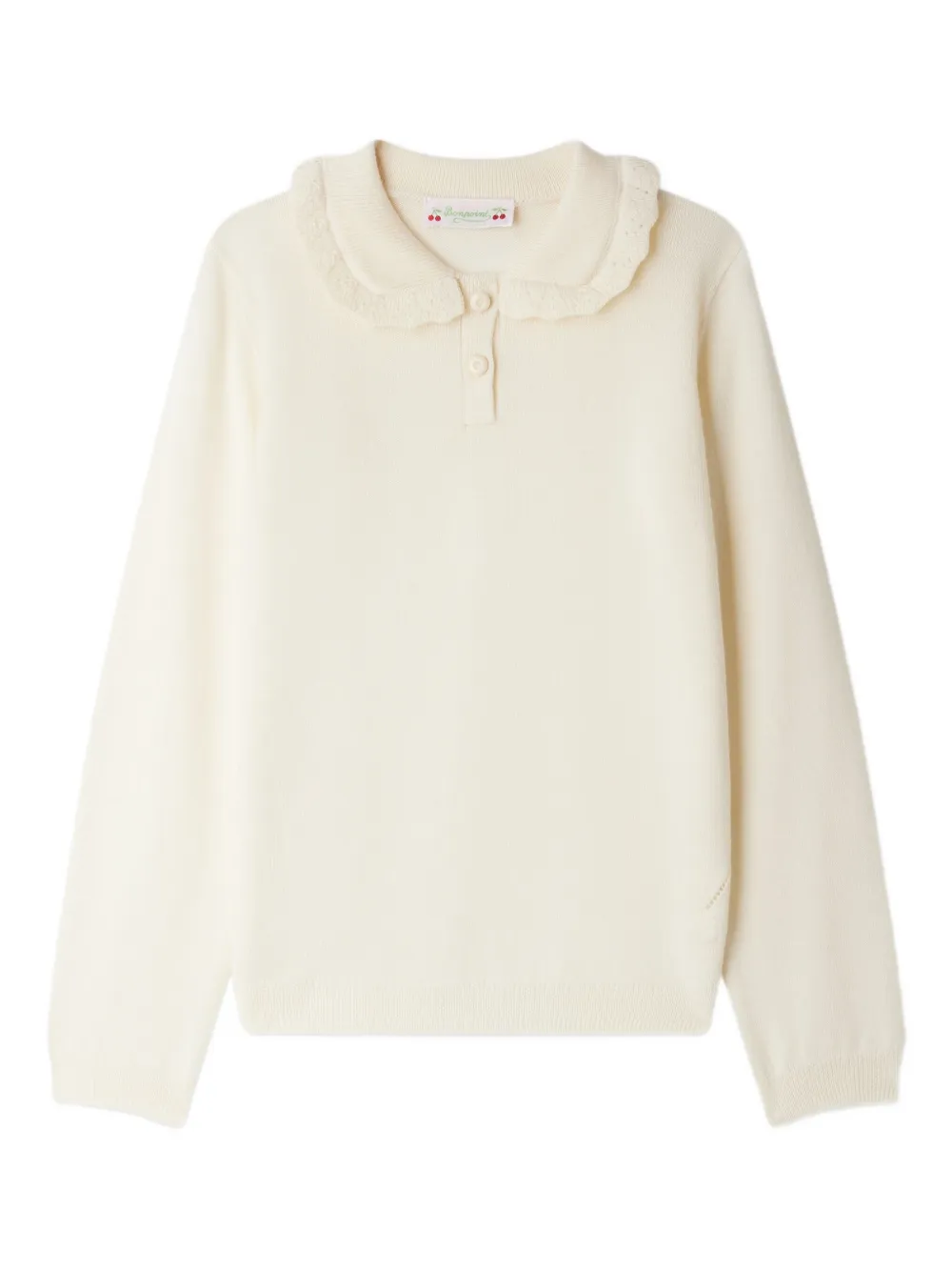 Джемпер Brynja с воротником поло Bonpoint, белый
Джемпер Brynja с воротником поло Bonpoint, белый