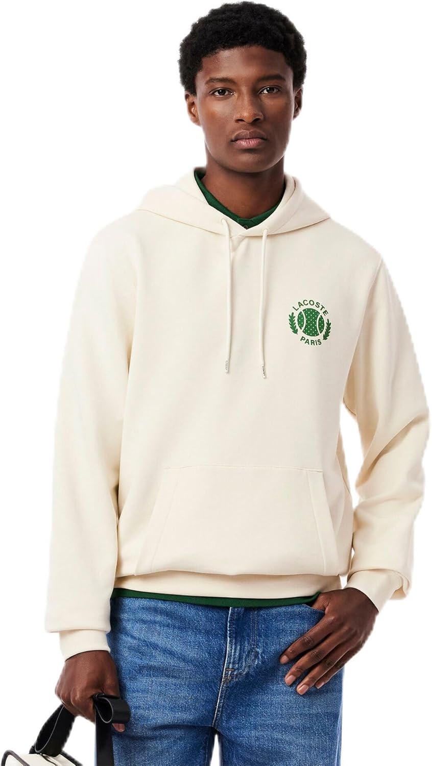 Мужская толстовка Lacoste с логотипом Heritage Tennis, светло-бежевый
Мужская толстовка Lacoste с логотипом Heritage Tennis, светло-бежевый