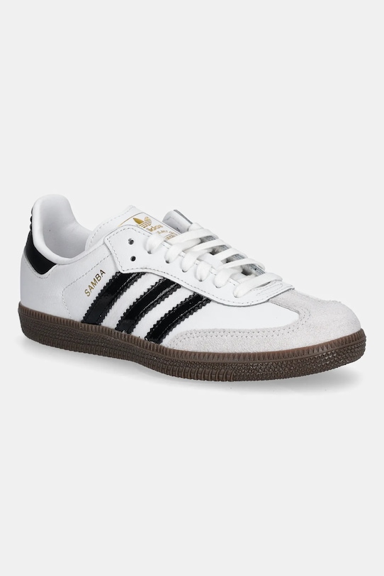 Детские кроссовки Samba OG Adidas Originals, белый
Детские кроссовки Samba OG Adidas Originals, белый