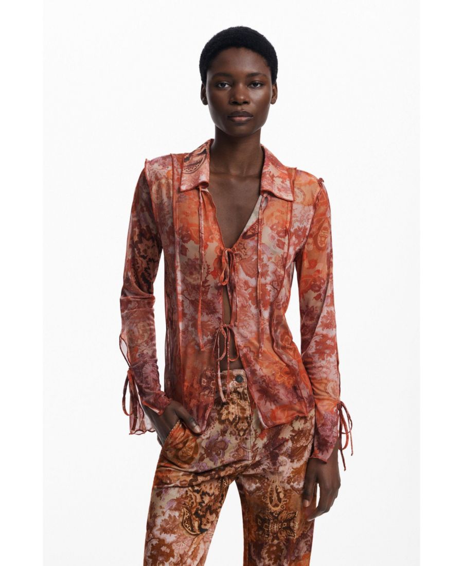 Женская шифоновая футболка с бантиками Desigual, Terracotta, Оранжевый, Женская шифоновая футболка с бантиками Desigual, Terracotta
Женская шифоновая футболка с бантиками Desigual, Terracotta, Оранжевый, Женская шифоновая футболка с бантиками Desigual, Terracotta