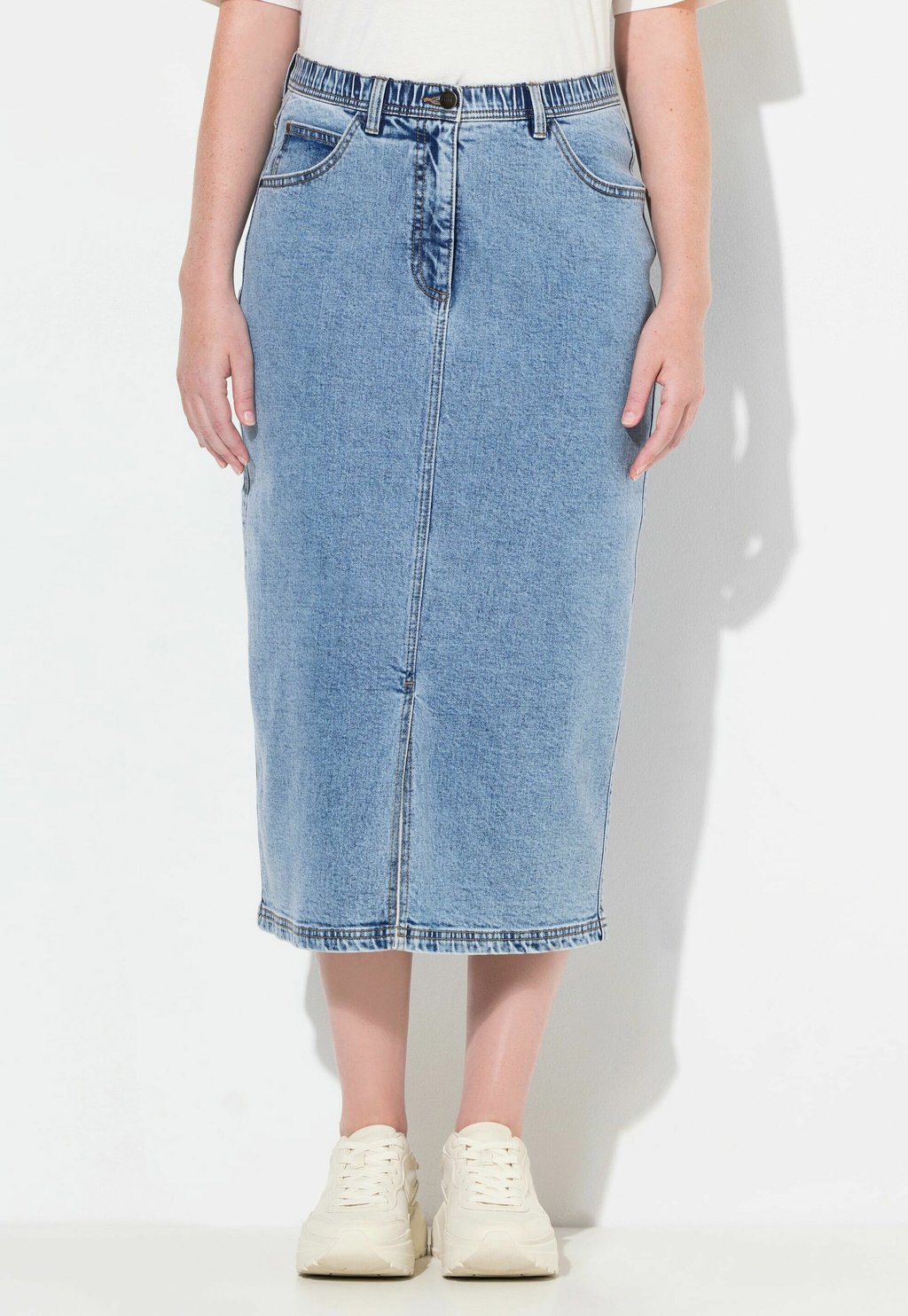 Джинсовая юбка Ulla Popken, деним
Джинсовая юбка Ulla Popken, деним