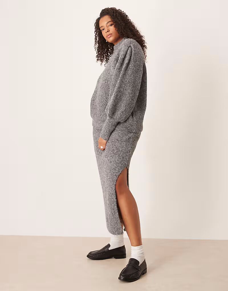 Пышная макси-юбка Curve Asos Curve, серый
Пышная макси-юбка Curve Asos Curve, серый