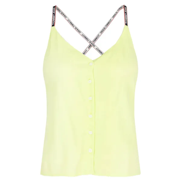 Топ на бретельках стандартного кроя Tommy Hilfiger, зеленый
Топ на бретельках стандартного кроя Tommy Hilfiger, зеленый