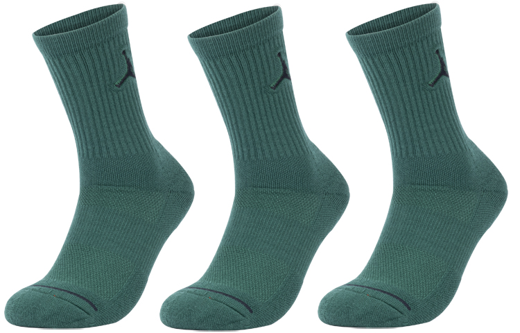 Повседневные носки Max Crew Mid-Calf унисекс 3 пары серо-зеленый Jordan
Повседневные носки Max Crew Mid-Calf унисекс 3 пары серо-зеленый Jordan