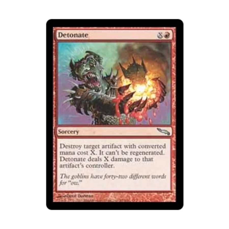 CCG Взорвать (U), MTG - Mirrodin
CCG Взорвать (U), MTG - Mirrodin