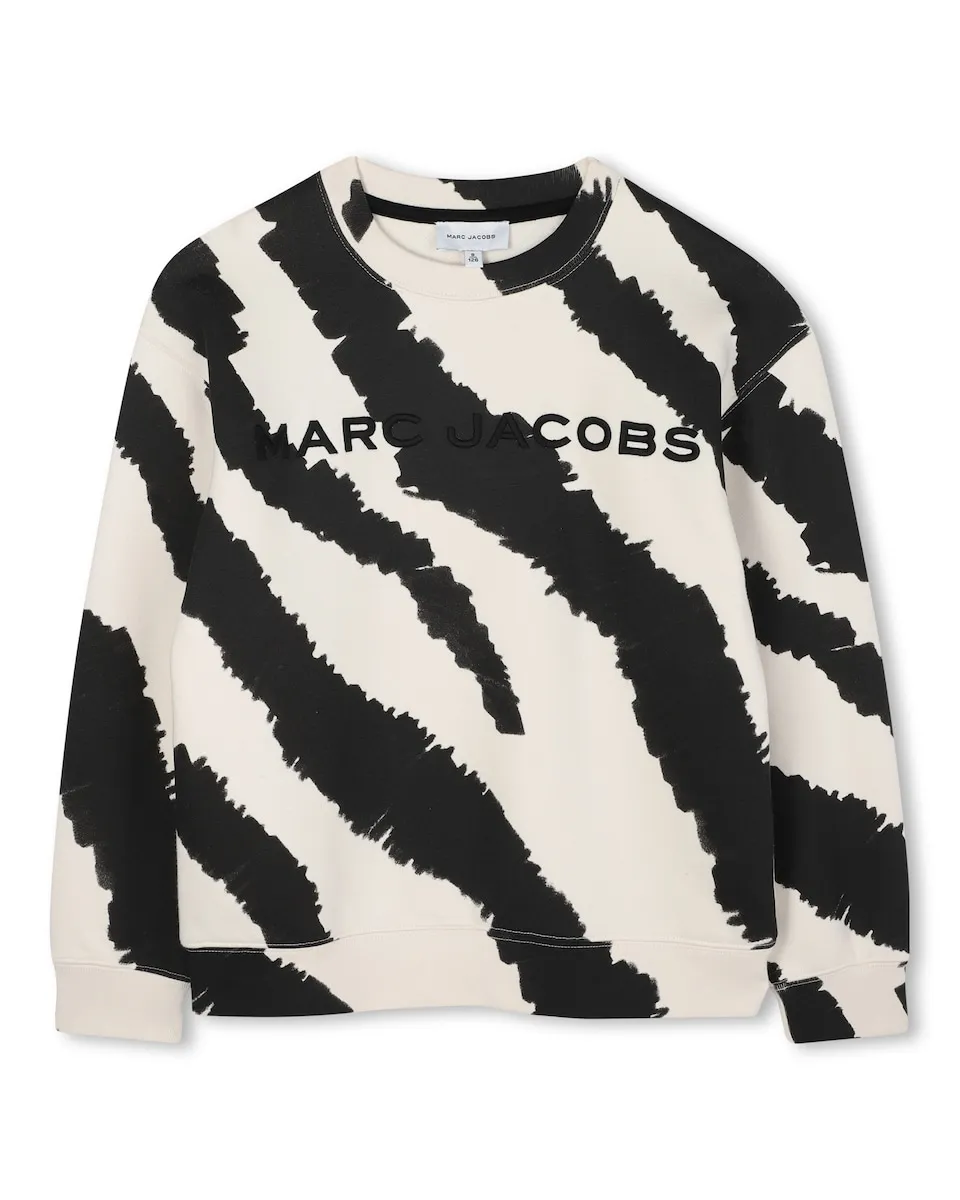 Черная детская толстовка для мальчика с длинными рукавами Marc Jacobs
Черная детская толстовка для мальчика с длинными рукавами Marc Jacobs