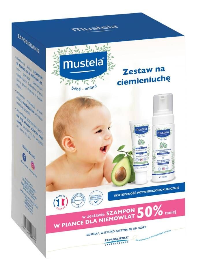 Набор дермокосметики Mustela Ciemieniucha, 1 шт
Набор дермокосметики Mustela Ciemieniucha, 1 шт