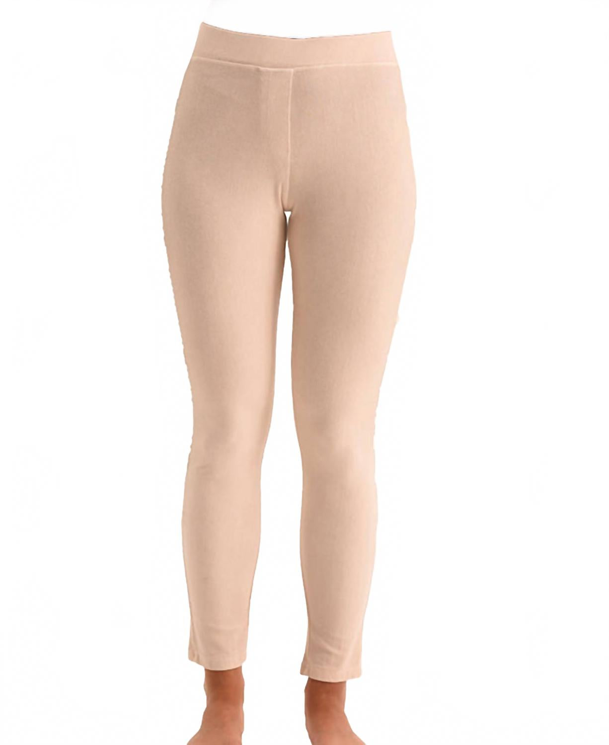 French kyss Женские джеггинсы с высокой посадкой, бежевого цвета
French kyss Женские джеггинсы с высокой посадкой, бежевого цвета