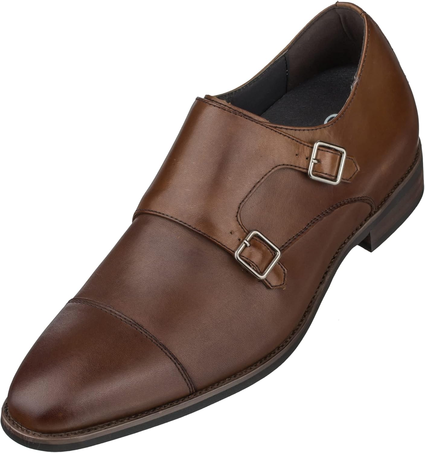 Мужские невидимые увеличивающие рост туфли CALTO - коричневая премиальная кожа, модель без шнурков, легкие повседневные лоферы - на 8 см выше - S3507 - размер 11 D(M) US
Мужские невидимые увеличивающие рост туфли CALTO - коричневая премиальная кожа, модель без шнурков, легкие повседневные лоферы - на 8 см выше - S3507 - размер 11 D(M) US