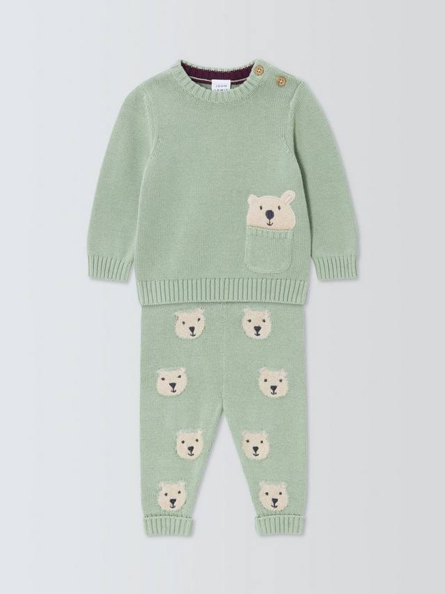 Комплект из вязаного свитера и штанишек Baby Bear John Lewis, Green
Комплект из вязаного свитера и штанишек Baby Bear John Lewis, Green