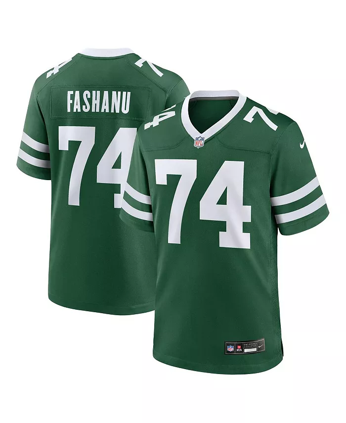 Мужская игровая футболка Olu Fashanu Gotham Green New York Jets Nike
Мужская игровая футболка Olu Fashanu Gotham Green New York Jets Nike