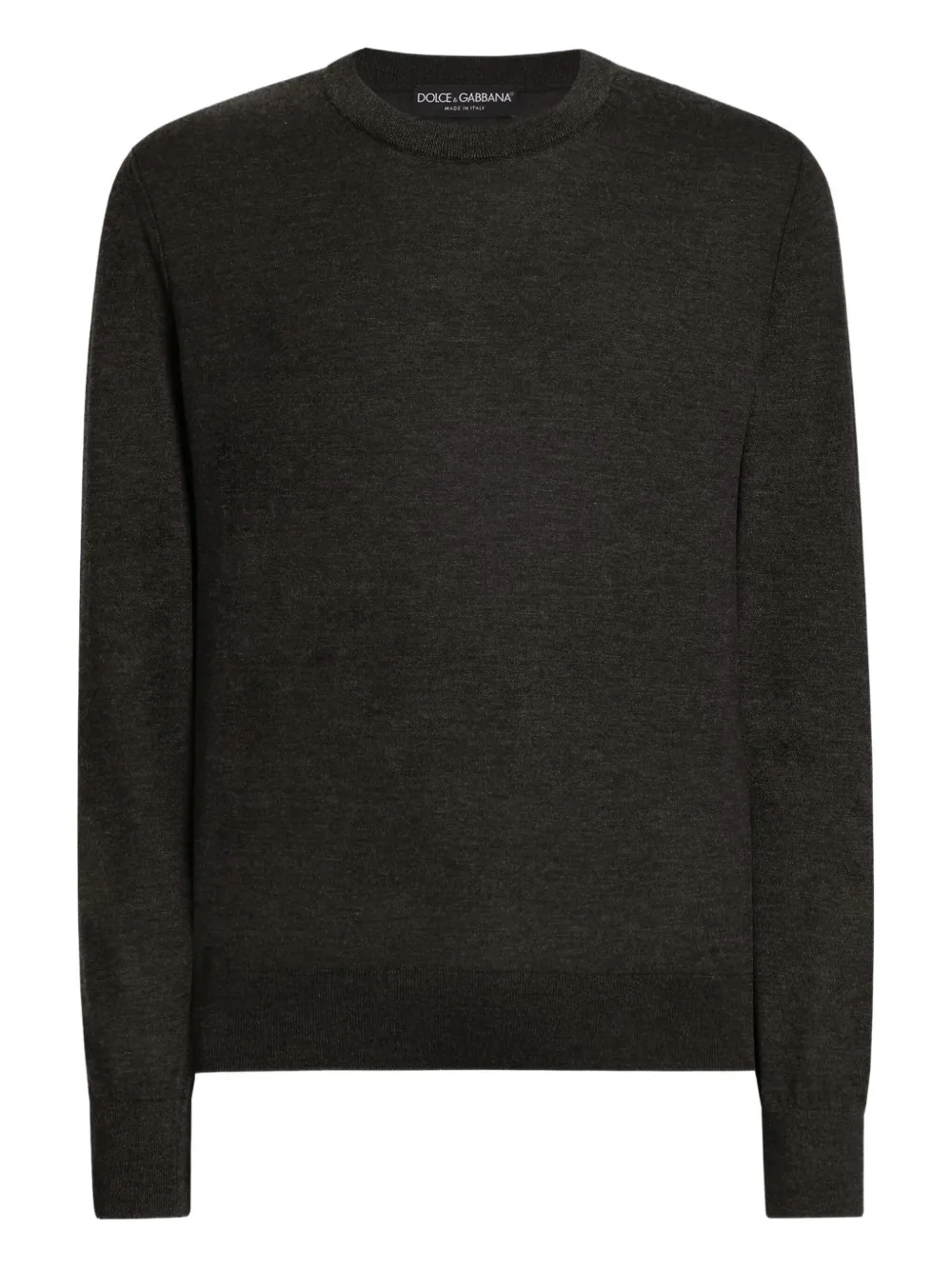 Свитер с круглым вырезом Dolce & Gabbana, серый
Свитер с круглым вырезом Dolce & Gabbana, серый