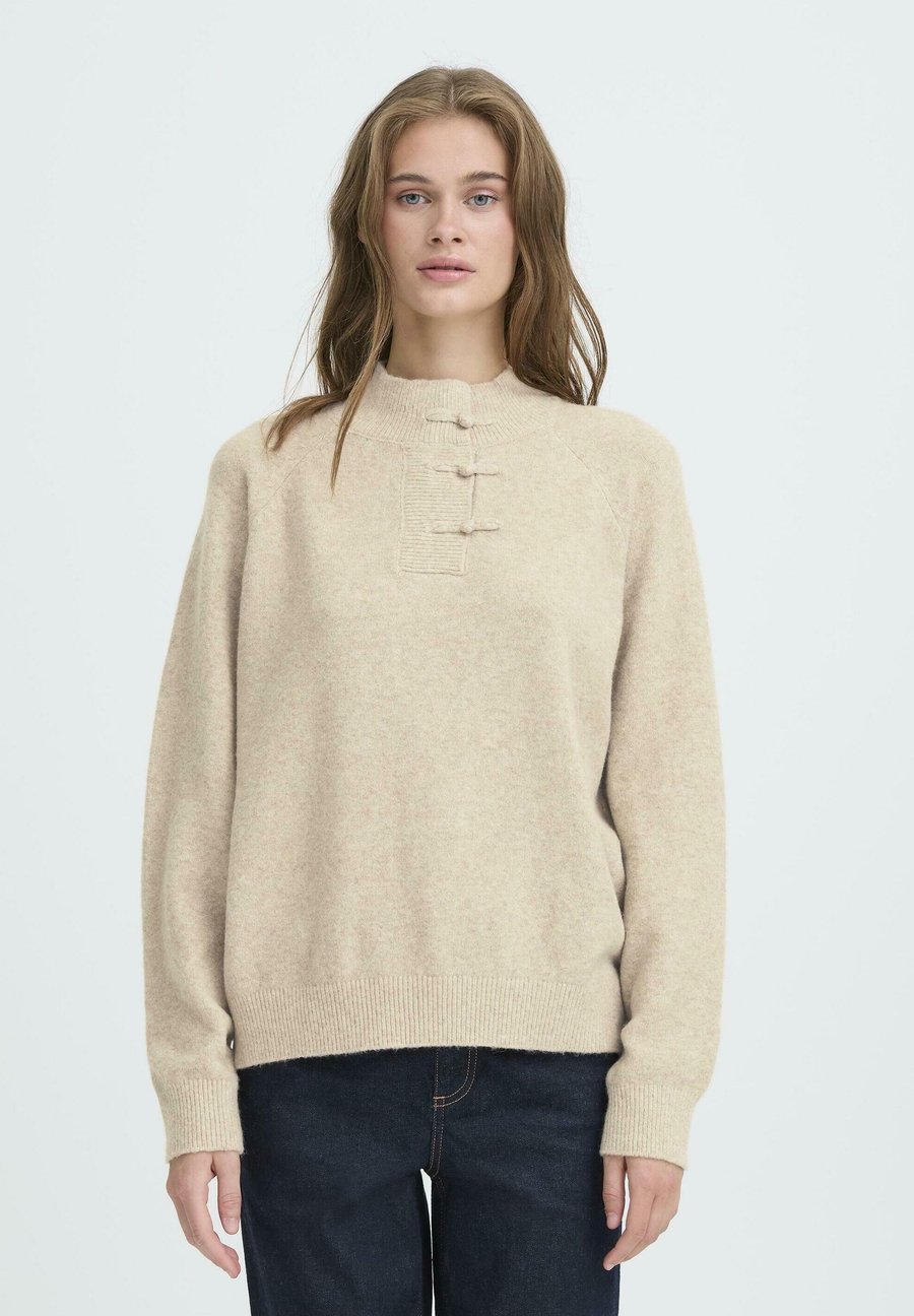 Джемпер ICHI DASILA, Oatmeal Melange/Off-White
Джемпер ICHI DASILA, Oatmeal Melange/Off-White