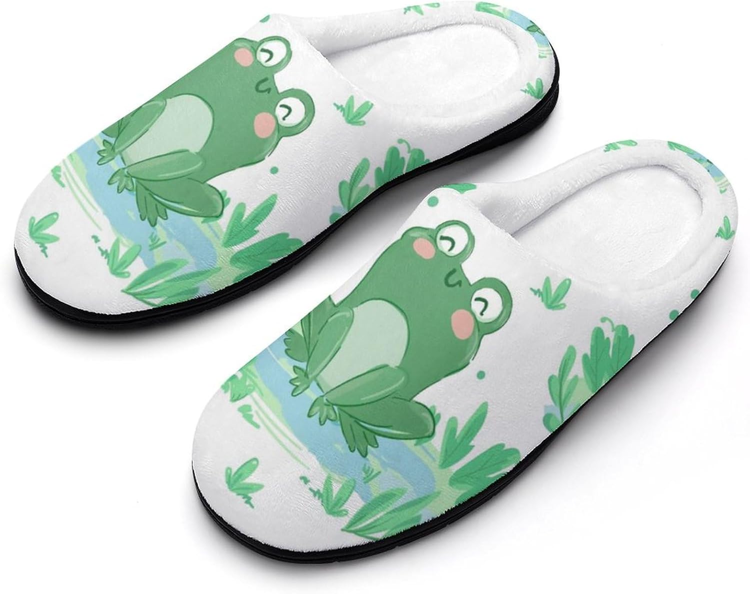 Тапочки с кактусовым узором для мужчин с противоскользящей подошвой, теплые домашние тапочки, хлопковые тапочки для женщин, спальня, обувь на легкой подошве для дома и улицы Kojxou, Cute Frogs
Тапочки с кактусовым узором для мужчин с противоскользящей подошвой, теплые домашние тапочки, хлопковые тапочки для женщин, спальня, обувь на легкой подошве для дома и улицы Kojxou, Cute Frogs