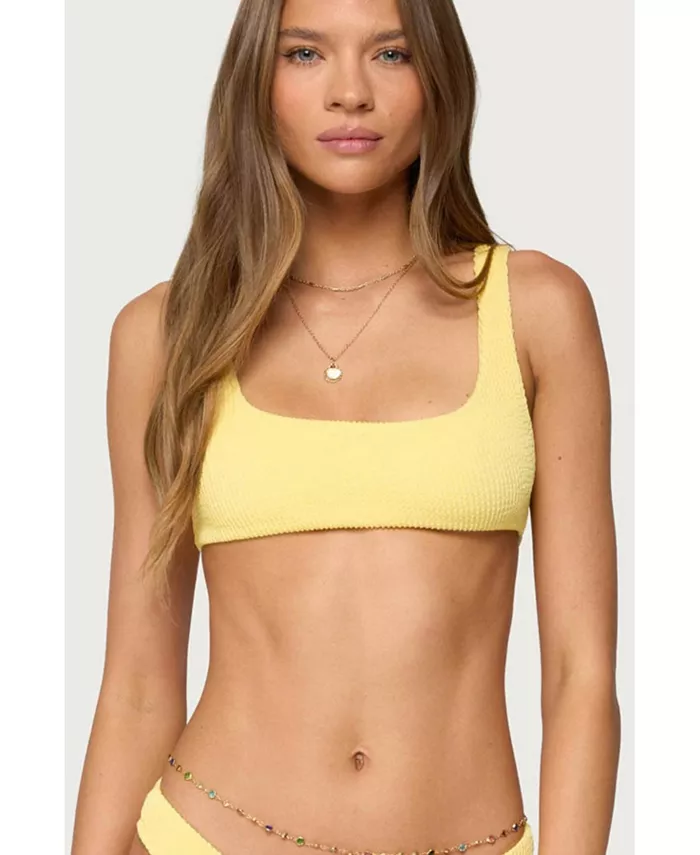 Женский бикини-топ Oasis Scrunch Edikted, желтый
Женский бикини-топ Oasis Scrunch Edikted, желтый