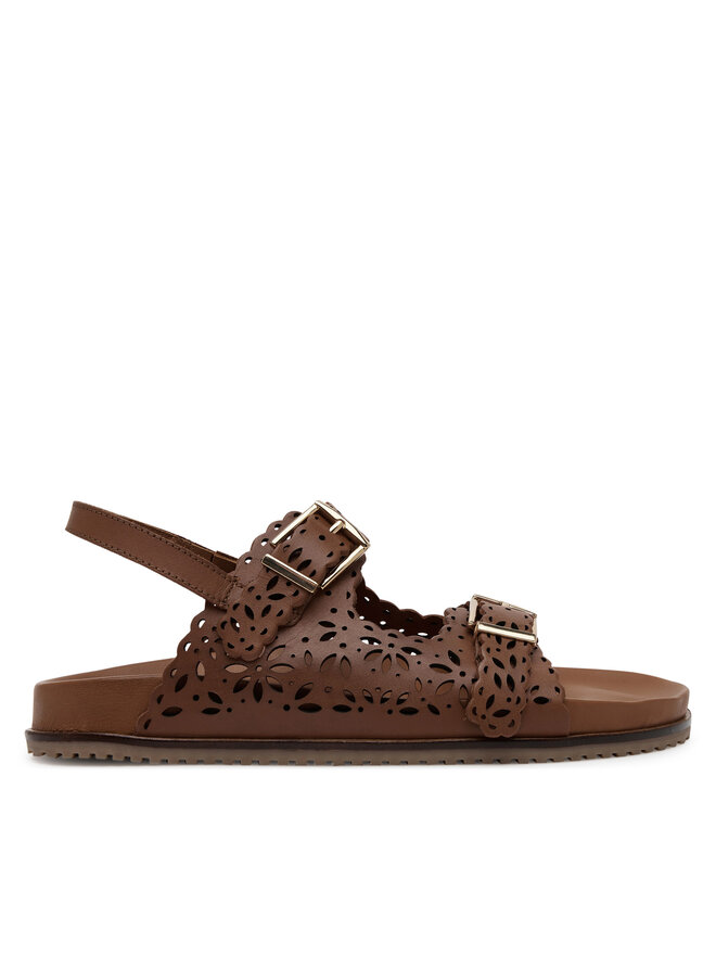 Сандалии 251Gcj046 Twinset, коричневый 
Сандалии 251Gcj046 Twinset, коричневый