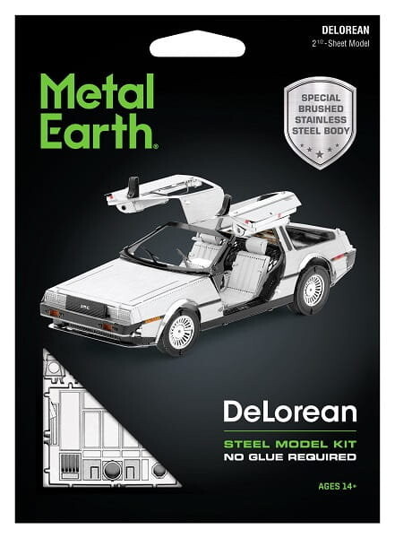 Metal Earth, складная модель DeLorean Metal Fascinations
Metal Earth, складная модель DeLorean Metal Fascinations