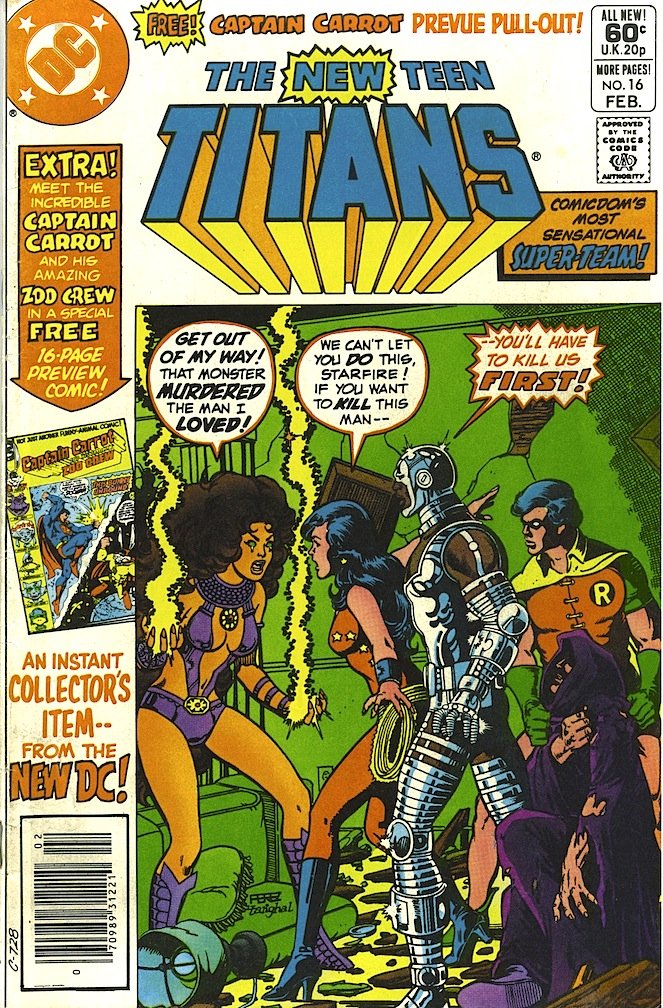 The New Teen Titans Vol3. # 16 Feb (DC Comics, Vol3) (DC Comics)
The New Teen Titans Vol3. # 16 Feb (DC Comics, Vol3) (DC Comics)