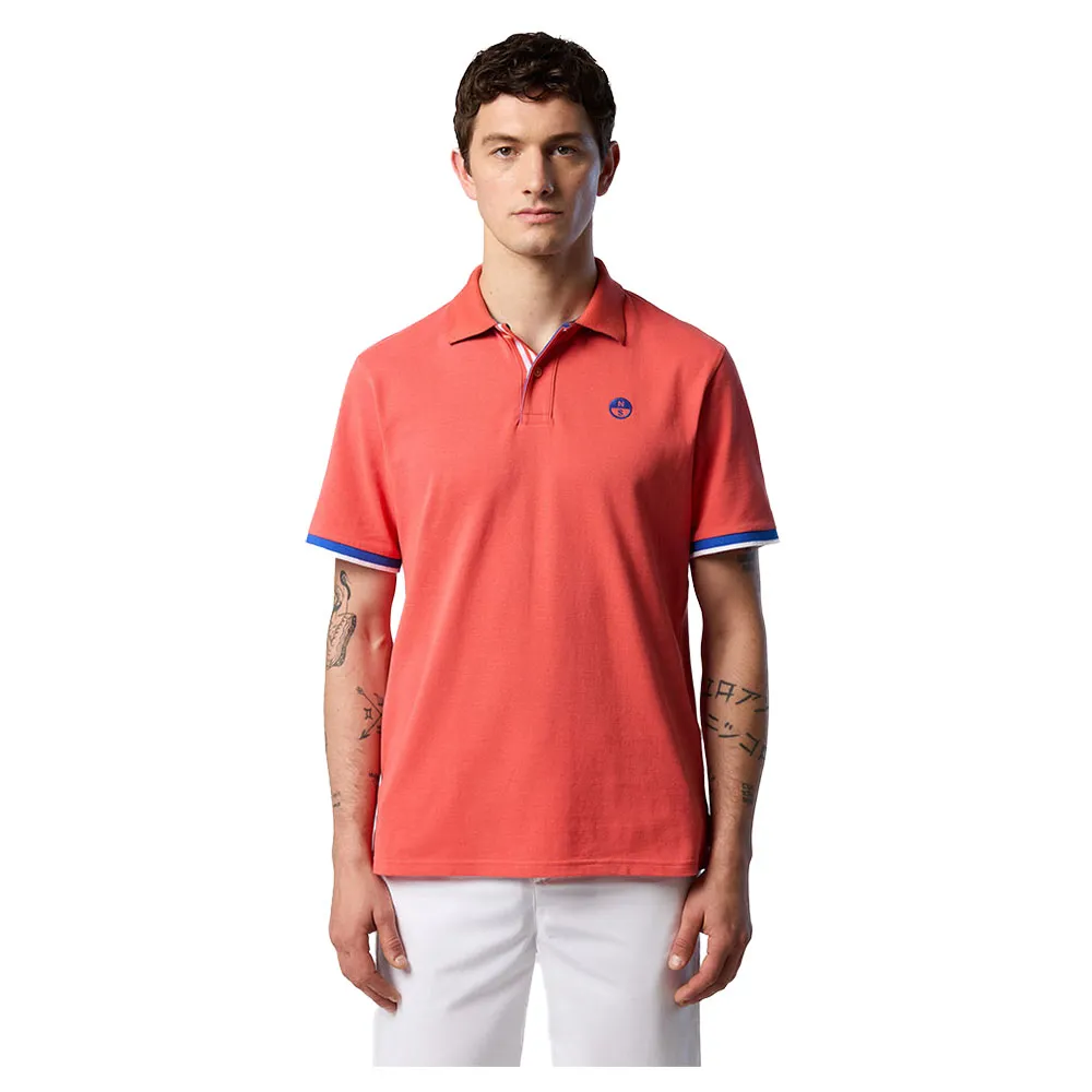 Поло с коротким рукавом North Sails Graphic 692445, оранжевый 
Поло с коротким рукавом North Sails Graphic 692445, оранжевый