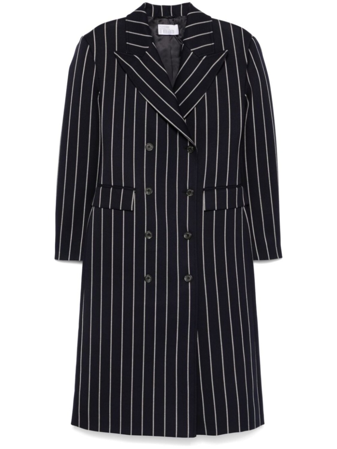 Giuseppe Di Morabito полосатое пальто, синий
Giuseppe Di Morabito полосатое пальто, синий