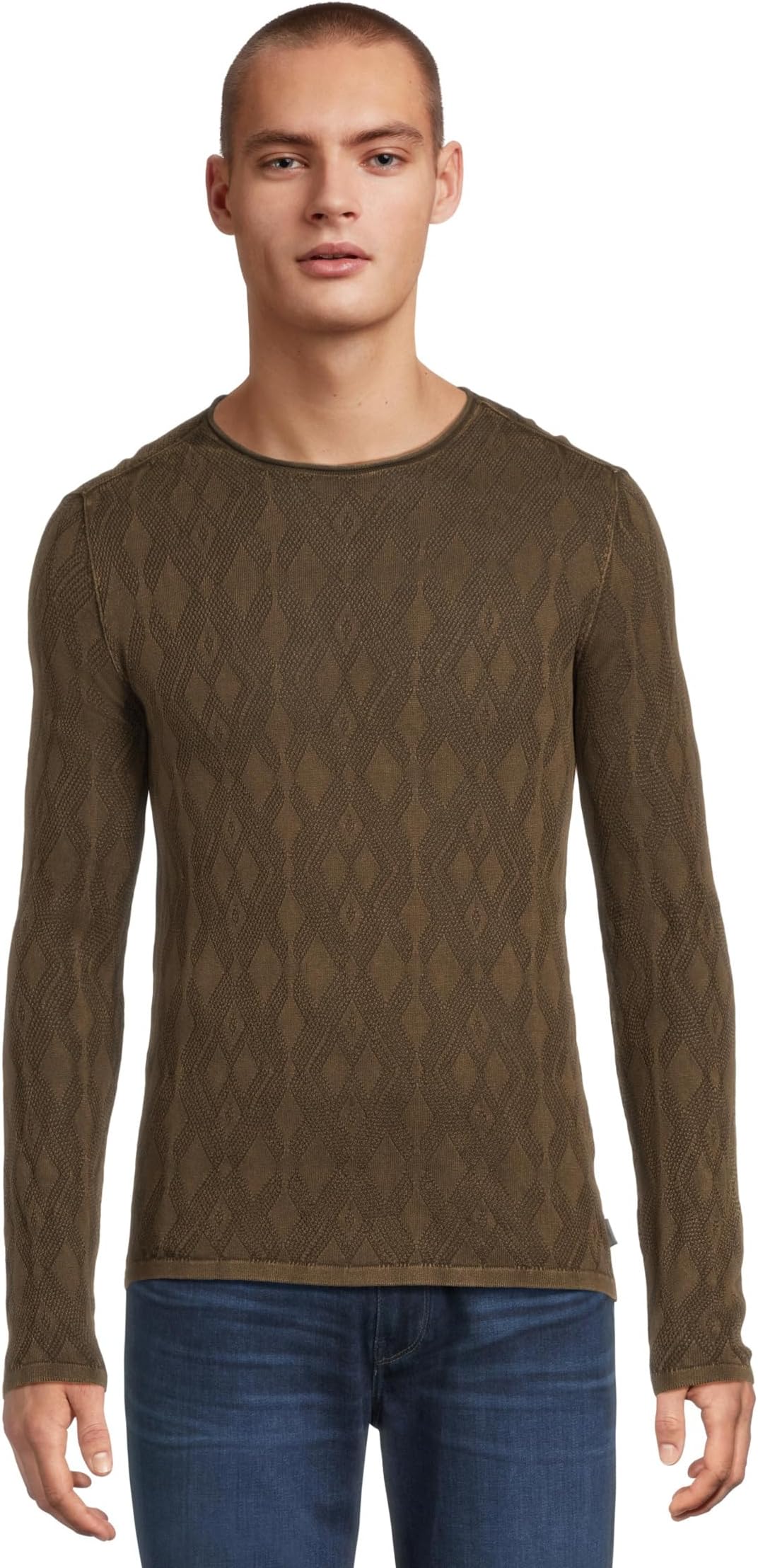 Свитер John Varvatos Men's Brycen Crew Y2541W25, Teakwood
Свитер John Varvatos Men's Brycen Crew Y2541W25, Teakwood