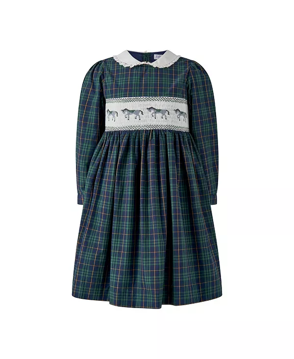 Платье для девочек с вышивкой в виде пони - для малышей и детей постарше. Rachel Riley, зеленый
Платье для девочек с вышивкой в виде пони - для малышей и детей постарше. Rachel Riley, зеленый