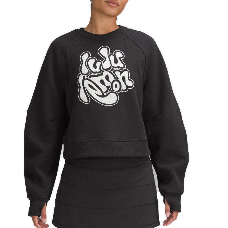 Свитшот Scuba Oversized Pullover женский Lululemon, черный
Свитшот Scuba Oversized Pullover женский Lululemon, черный
