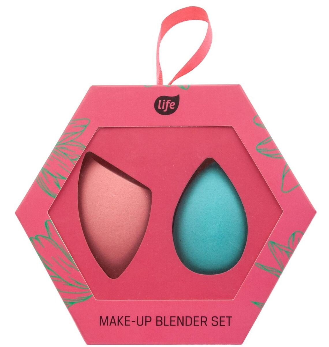 Губка для макияжа Life, 2 шт
Губка для макияжа Life, 2 шт