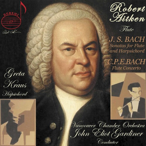 CD диск Bach, J.S. / Aitken / Vancouver Chamber Orch: Sonatas for Flute & Harpsichord
CD диск Bach, J.S. / Aitken / Vancouver Chamber Orch: Sonatas for Flute & Harpsichord