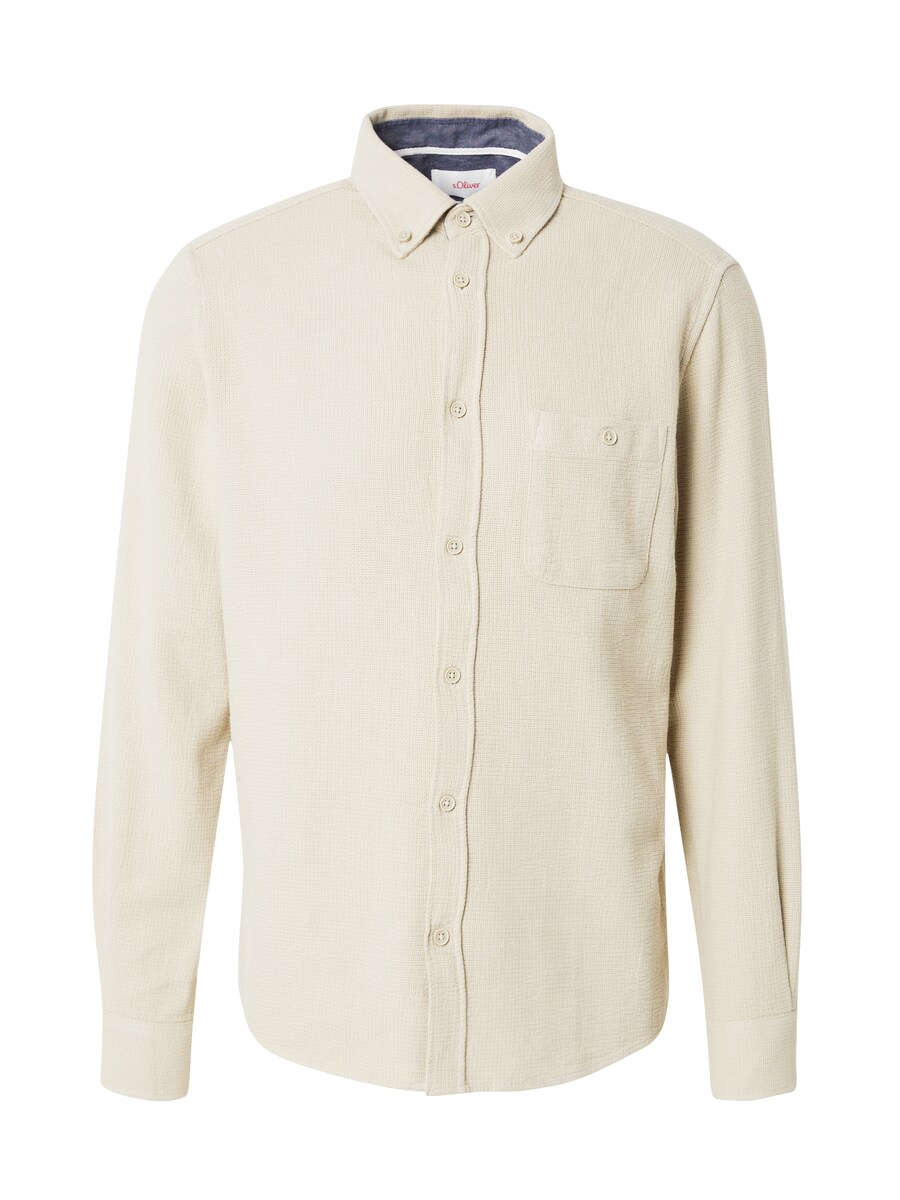 Рубашка обычного кроя на пуговицах s.Oliver, светло-бежевый
Рубашка обычного кроя на пуговицах s.Oliver, светло-бежевый