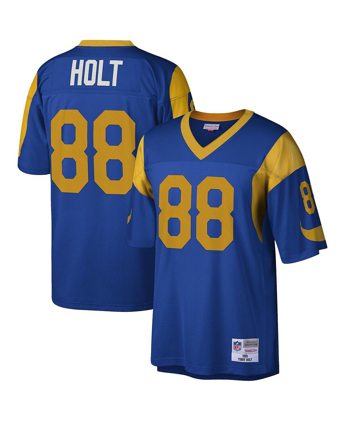 Мужская футболка Torry Holt Royal Los Angeles Rams 1999 Legacy Replica Mitchell & Ness
Мужская футболка Torry Holt Royal Los Angeles Rams 1999 Legacy Replica Mitchell & Ness