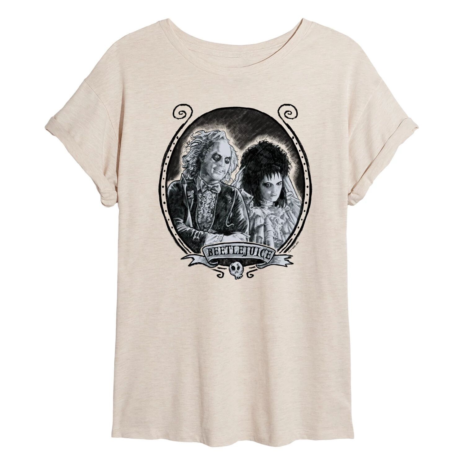 Детская струящаяся футболка Beetlejuice Licensed Character, бежевый
Детская струящаяся футболка Beetlejuice Licensed Character, бежевый