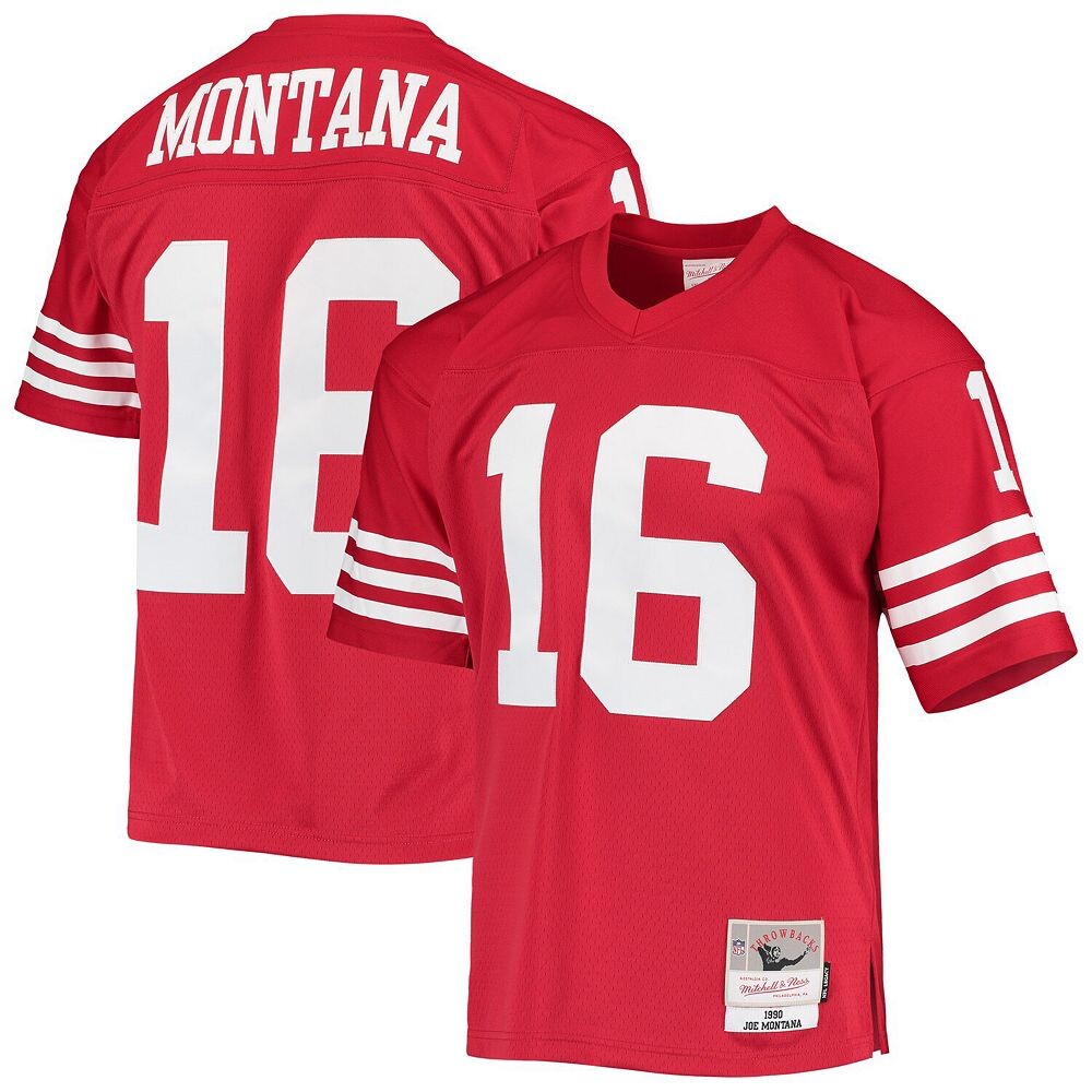 Мужская футболка Mitchell & Ness Joe Montana Scarlet San Francisco 49ers Legacy Replica, красный
Мужская футболка Mitchell & Ness Joe Montana Scarlet San Francisco 49ers Legacy Replica, красный