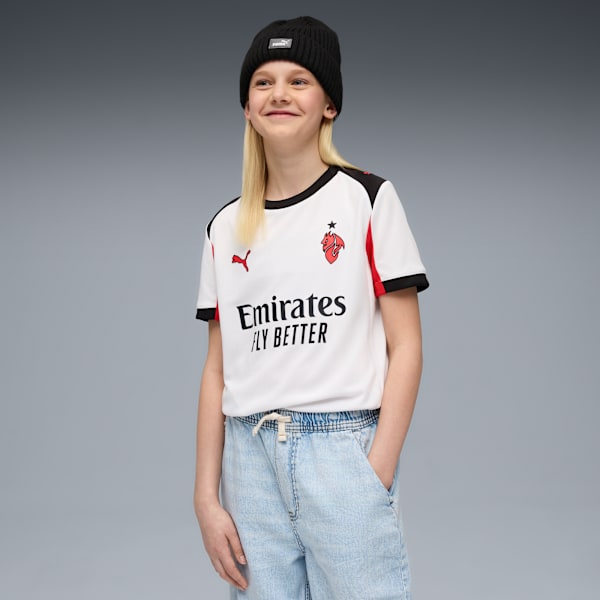 Футболка для больших детей Ac Milan 25/26 Away Replica Puma, белый
Футболка для больших детей Ac Milan 25/26 Away Replica Puma, белый