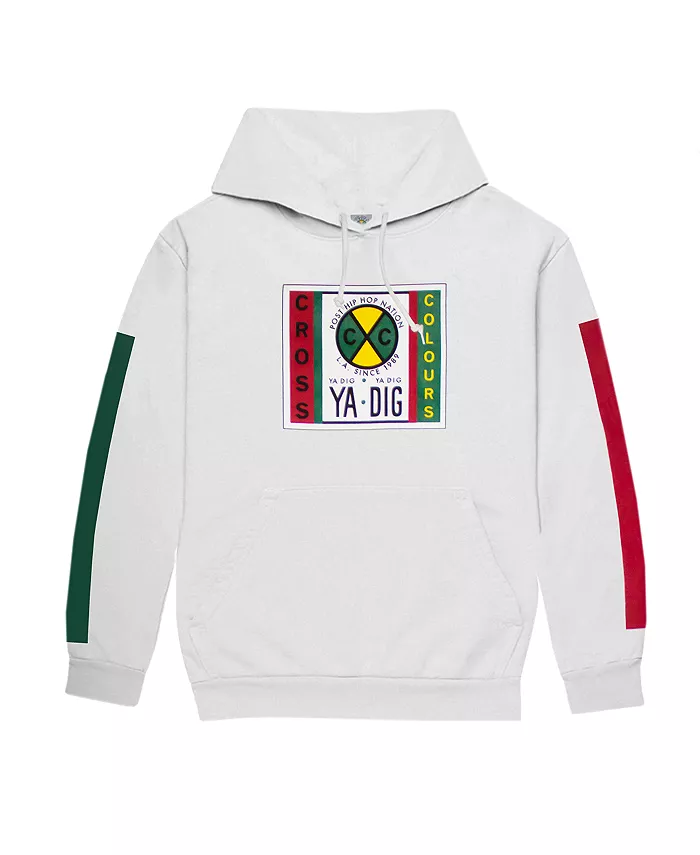 Свитшот с логотипом Label Cross Colours, белый
Свитшот с логотипом Label Cross Colours, белый