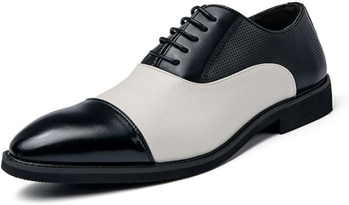 Мужские классические туфли Оксфорды для работы в офисе, с заостренным носком, для свадьбы и вечеринок Waolsu, белый/черный
Мужские классические туфли Оксфорды для работы в офисе, с заостренным носком, для свадьбы и вечеринок Waolsu, белый/черный