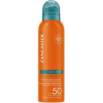Sun Sport Охлаждающий невидимый спрей для тела Spf50 200 мл, Lancaster
Sun Sport Охлаждающий невидимый спрей для тела Spf50 200 мл, Lancaster