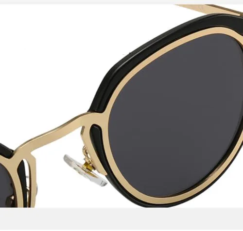 Модные классические круглые солнцезащитные очки для женщин с металлическими дужками, в стиле ретро, для мужчин, для активного отдыха и вождения MTZJH, 060-tea
Модные классические круглые солнцезащитные очки для женщин с металлическими дужками, в стиле ретро, для мужчин, для активного отдыха и вождения MTZJH, 060-tea