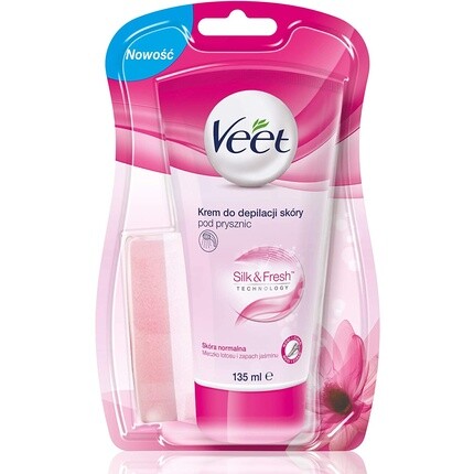 Крем для депиляции Veet Silk & Fresh для нормальной кожи 135мл
Крем для депиляции Veet Silk & Fresh для нормальной кожи 135мл