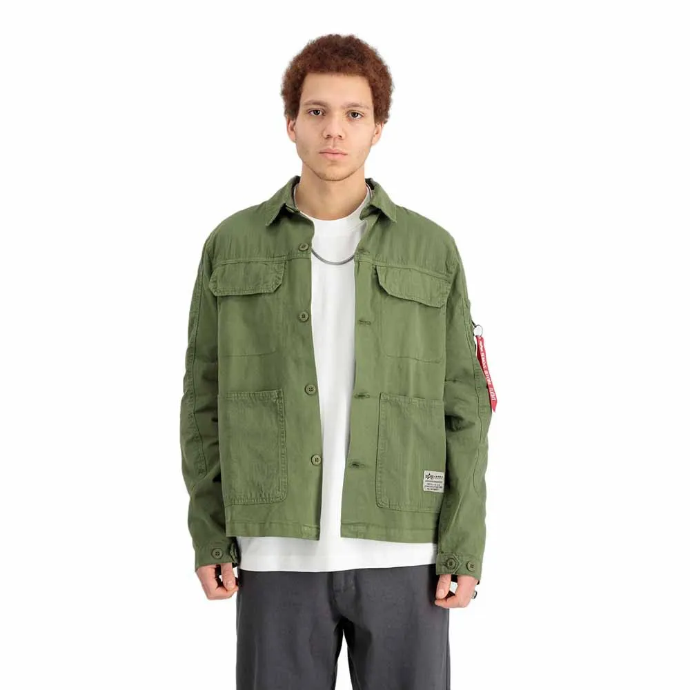 Верхняя рубашка Alpha Industries Color Block, зеленый
Верхняя рубашка Alpha Industries Color Block, зеленый