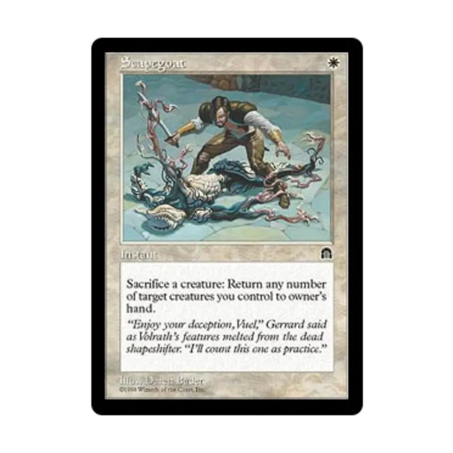 CCG Козел отпущения (U), MTG - Stronghold 
CCG Козел отпущения (U), MTG - Stronghold