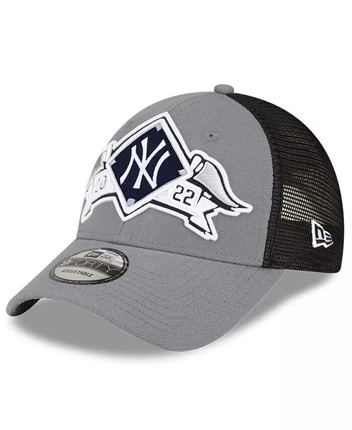 Мужская серая кепка Snapback Winner Series 9FORTY New York Yankees 2022 Division Series New Era, серый
Мужская серая кепка Snapback Winner Series 9FORTY New York Yankees 2022 Division Series New Era, серый